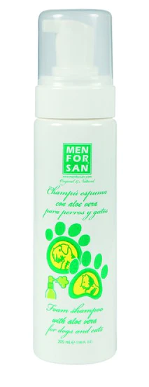 Menforsan šampon u pjeni od Aloa Vere za pse i mačke, 200 ml