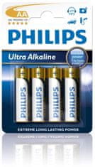 Philips Baterija Ultra Alkaline AA, blister, 4 kom