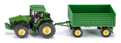 SIKU Farmer: traktor John Deere s prikolicom, 1:50