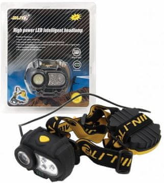 Naglavna svjetiljka 3 LED+1 W Box