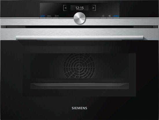 Siemens kompaktna pećnica s mikrovalovima CM633GBS1