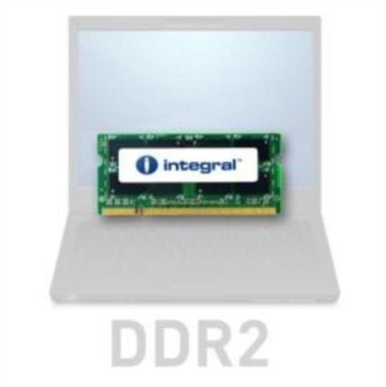 Integral radna memorija 2GB DDR2 667 SODIMM, za prijenosna računala (IN2V2GNWNEX)