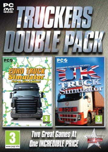 Excalibur Publishing Truckers Double Pack: Euro & UK Truck Simulator (PC)