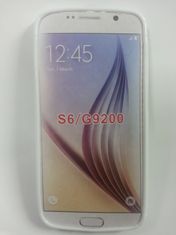 silikonska maska Samsung Galaxy S6 (G920), bijela