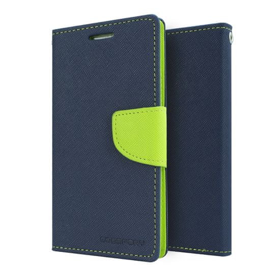 Goospery preklopna torbica Fancy Diary za Samsung Galaxy S6 Edge (G925), plavo-žuta