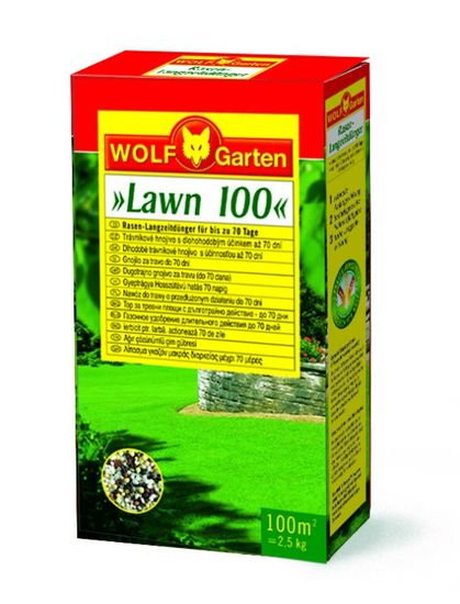 Wolf - Garten trofazno gnojivo za travu s početnim i dugotrajnim učinkom LN-MU250/CEE