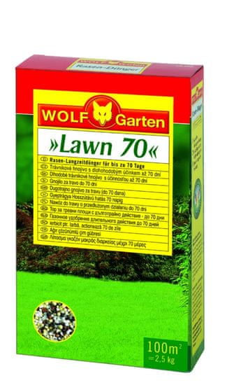 Wolf - Garten gnojivo za travu s početnim i dugotrajnim učinkom LX-MU250