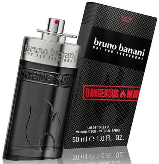 Bruno Banani Dangerous Man toaletna voda, 50 ml