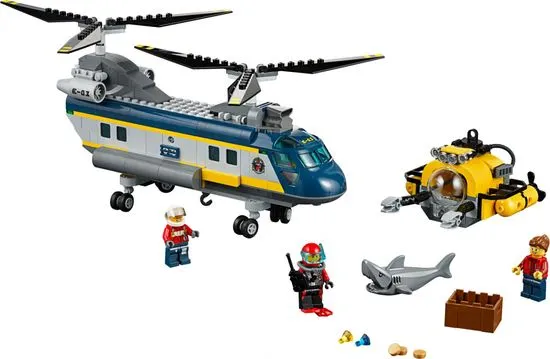 LEGO City 60093 Duboko more-helikopter