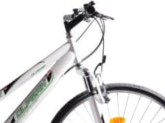 Olpran ženski bicikl Cruez Sus 28", bijelo/zelena