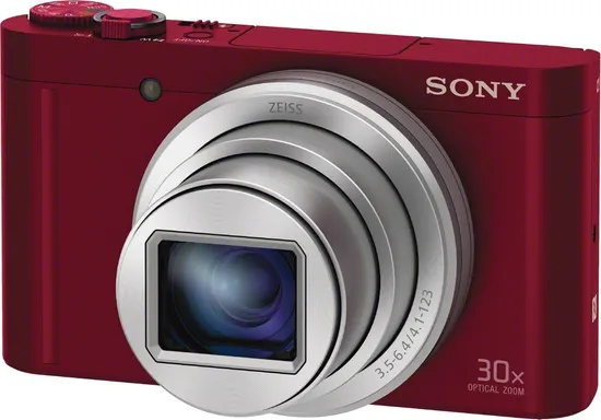 Sony DSC-WX500 digitalni fotoaparat, crveni
