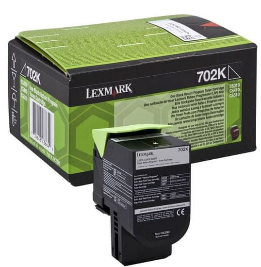 Lexmark toner 70C20K0, crni