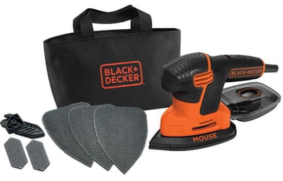 Black+Decker vibracijska brusilica Mouse KA2000