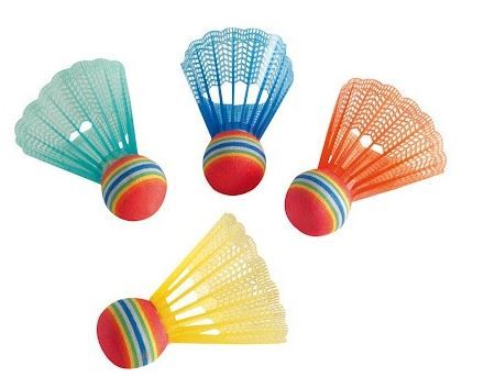 Hudora Loptice za badminton Fun, šarene