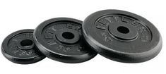Fitmotiv uteg od lijevanog željeza, 1,25 kg