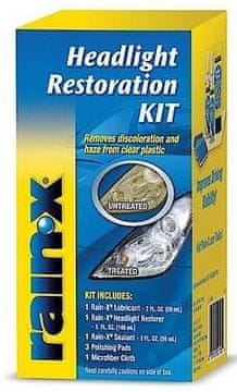 Rain-X Kit za obnovu požutjelih i zamućenih prednjih svjetala Headlight Restoration Kit