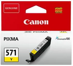 Canon tinta 571, žuta (CLI-571Y)