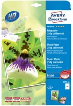 Avery Zweckform foto papir 2559-20, 250 g, polusjajni premaz