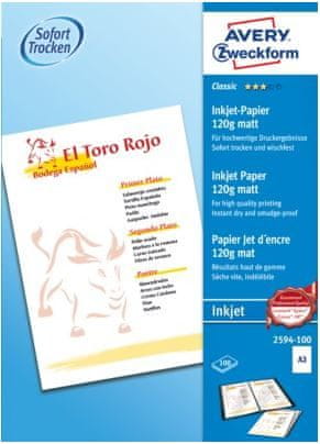 Avery Zweckform uredski papir 2594-100, A3, 120 g