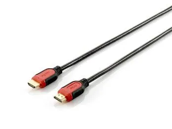 Equip HighSpeed HDMI Kabel 3,0m, s mrežom, crni