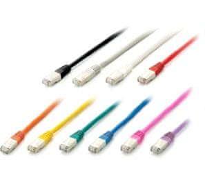 Equip Cat.6 S/FTP Kabel bijeli 1,0m