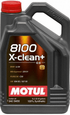 Motul ulje 8100 X-Clean Plus 5W-30, 5 litara
