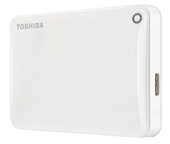 TOSHIBA vanjski tvrdi disk Canvio Connect II 2TB USB3.0, bijeli