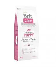 Brit hrana za štence Care Grain-free Puppy Salmon & Potato 12kg