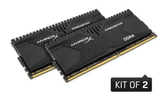 Kingston memorija (RAM) DDR4 8GB (2 x 4GB) PC2400 HX Savage (HX424C12SBK2/8)