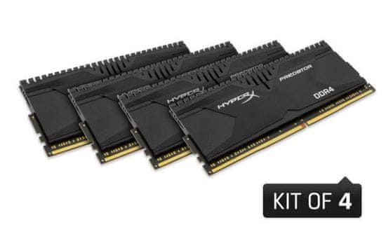 Kingston memorija (RAM) DDR4 16GB (4 x 4GB) PC2133 HX Savage (HX421C13SBK4/16)