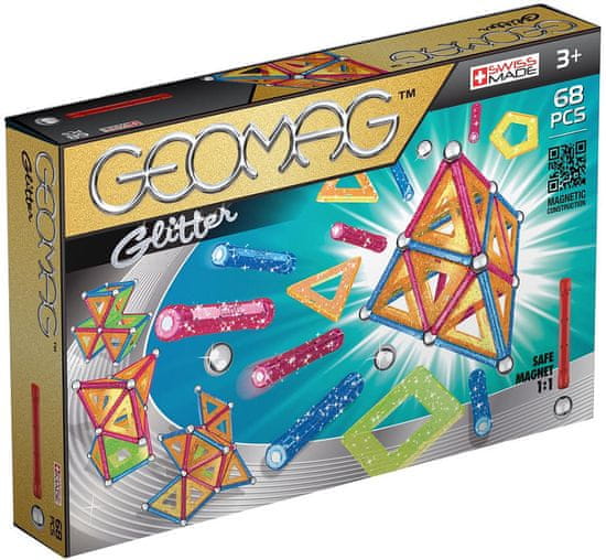 Geomag Glitter 68, magnetna slagalica