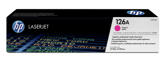 HP toner 126A B-M (CE313A), magenta