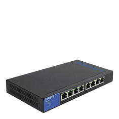 Linksys 8-portni PoE prekidač (LGS108P-EU)