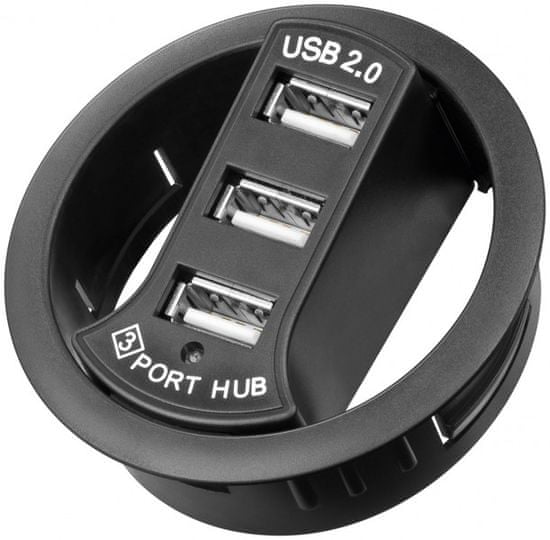 Goobay ugradbeni 3-portni USB hub