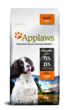 Applaws Dog Adult Small & Medium Breed Chicken hrana za pse, 2 kg