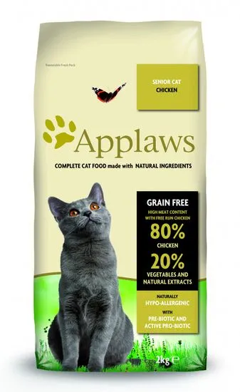 Applaws Senior Cat Chicken hrana za mačke, 2 kg