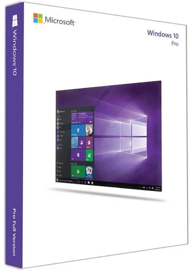 Microsoft Windows Pro 10 DSP/OEM engleski, DVD