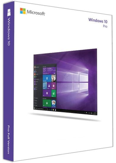 Microsoft Windows 10 Pro FPP, engleski, 32-bit/64-bit, USB (FQC-10070)
