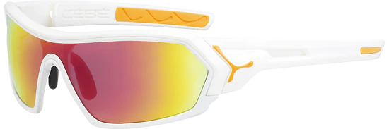 Cébé sunčane naočale S'Print, shiny white orange