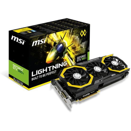 MSI grafička kartica GeForce GTX 980 Ti Lightning 6GB DDR5