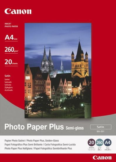 Canon foto papir SG-201, A4, 20 komada