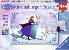 Ravensburger slagalica Frozen, 2x24 dijela