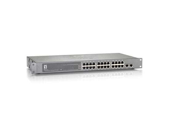 Level One 26-portni Ethernet PoE switch FGP-2410