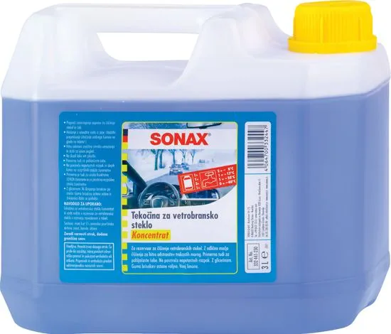 Sonax tekućina za vjetrobransko staklo koncentrat 3l