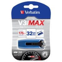 Verbatim USB stick Store'N'Go V3 32 GB 49806 max, plavi