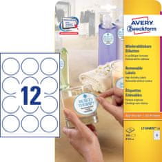 Avery Zweckform okrugle etikete L7104REV-25, Ø 60 mm