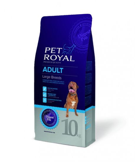 Pet Royal suha hrana za odrasle pse većih pasmina Adult Large Breeds, piletina, 10 kg