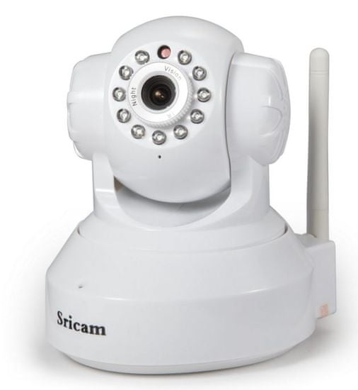 SRICAM brezžična IP kamera MT SP005, bijela