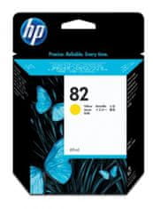 HP tinta 82 žuta (C4913A), 69 ml