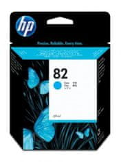 HP tinta 82 cyan (C4911A), 69 ml